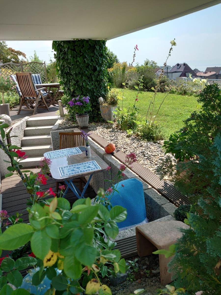 Haus Roswitha Sundermeyer Wohnung A Oder D Meersburg Eksteriør bilde